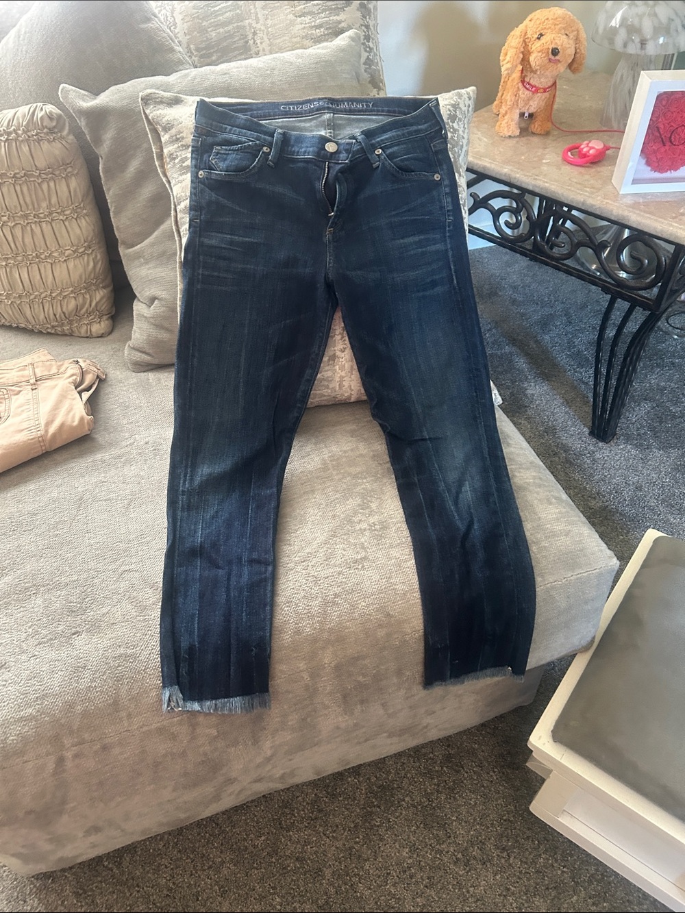 Citizens Of Humanity Dark Indigo Ankle Skinny Jeans